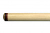 Бильярдный кий Империя для русской пирамиды двухсоставной, запил - корона (эбен, граб), инкрустация (золото, перламутр)